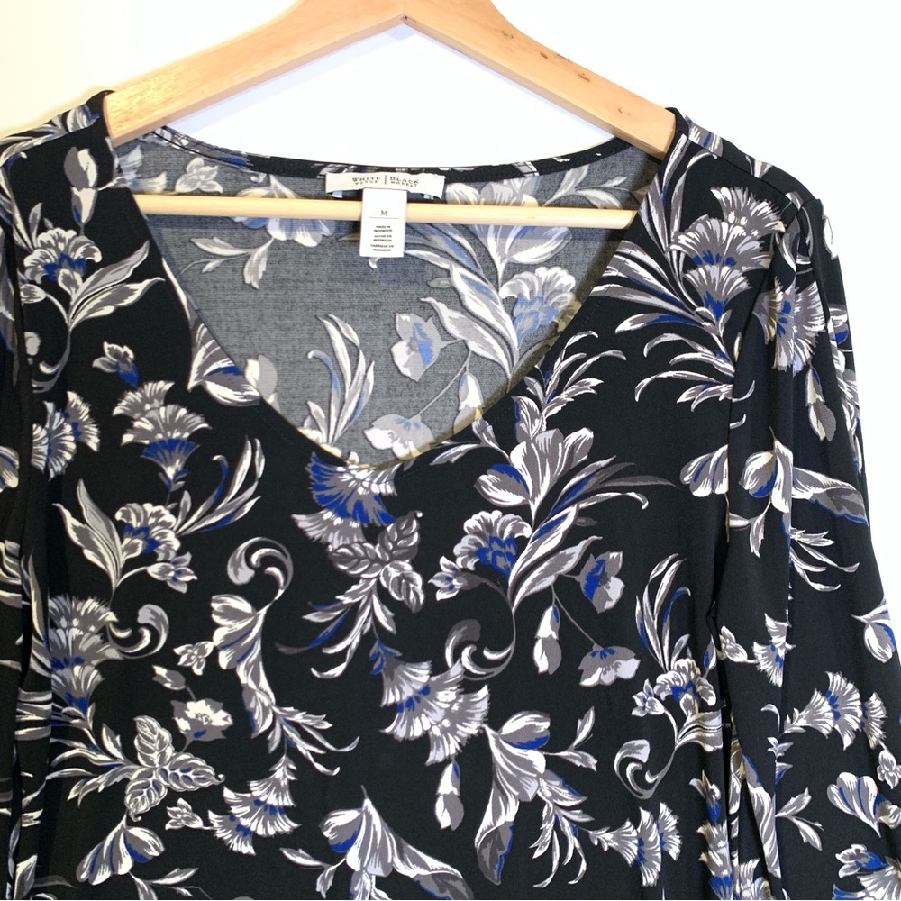 White House Black Market Party/Cocktail 3/4 Sleeve Dress Size Medium - Picture 9 of 12